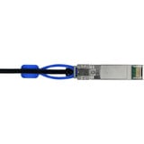 BlueOptics BlueLAN Direct Attach Kabel kompatibel zu MikroTik XS+DA0002 schwarz, 2 Meter