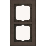 Busch-Jaeger Abdeckrahmen 2-fach, Abdeckung braun, Retail