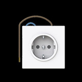 Busch-Jaeger Schutzkontaktsteckdose Safety+ weiß, Retail