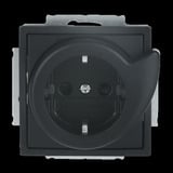 Busch-Jaeger Servicesteckdose 20 EUCBDR-885 schwarz, Retail