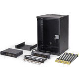 Digitus Netzwerk-Set SOHO Pro 10" 315x300 mm (BxT), IT-Schrank schwarz, 9 Höheneinheiten