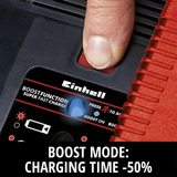 EINHELL PXC-PLUS Starter-Set, 18V 4-6Ah & 6A Boostcharger schwarz/rot, inkl. Akku Power-X-Change Plus 18V 4-6Ah