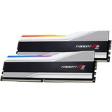 G.Skill DIMM 32 GB DDR5-6800 (2x 16 GB) Dual-Kit, Arbeitsspeicher silber, F5-6800J3445G16GX2-TZ5RS, Trident Z5 RGB, INTEL XMP