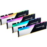 G.Skill DIMM 64 GB DDR4-3600 (4x 16 GB) Quad-Kit, Arbeitsspeicher schwarz/silber, F4-3600C18Q-64GTZN, Trident Z Neo, INTEL XMP