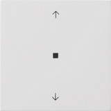 Gira Funk Bedienaufsatz glänzend, Bedienteil weiß, Retail