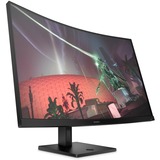 HP 32c, Gaming-Monitor 80 cm(31.5 Zoll), schwarz, DisplayPort, HDMI, HDR 400, Curved, 165Hz Panel