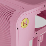 HYTE X50 Strawberry Milk, Tower-Gehäuse hellrosa, Tempered Glass