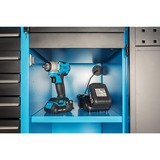 Hazet Fahrbare Werkbank Assistent 179NW-7, Werkzeugwagen blau/schwarz, Ordnungssystem 3/3+