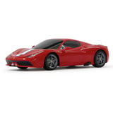 Jamara Deluxe Car Series - Ferrari 458 Speciale A, RC rot, Maßstab 1:24, 2,4 GHz