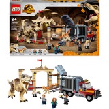 LEGO 76948 Jurassic World T. Rex & Atrociraptor: Dinosaurier-Ausbruch, Konstruktionsspielzeug 