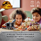 LEGO 76948 Jurassic World T. Rex & Atrociraptor: Dinosaurier-Ausbruch, Konstruktionsspielzeug 