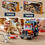 LEGO 76948 Jurassic World T. Rex & Atrociraptor: Dinosaurier-Ausbruch, Konstruktionsspielzeug 