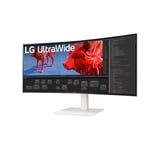 LG 38WR85QC-W, LED-Monitor 95.3 cm (37.5 Zoll), weiß, UWQHD+, Nano-IPS, Curved, AMD Free-Sync Premium Pro, Nvidia G-Sync kompatibel, 144Hz Panel