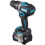 Makita Akku-Schlagbohrschrauber HP002GA202 XGT, 40Volt blau/schwarz, 2x Li-Ion XGT Akku 2,0Ah, MAKPAC