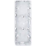 Merten Aufputzgehäuse 3-fach glänzend Retail