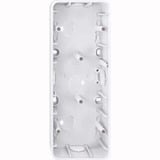 Merten Aufputzgehäuse 3-fach glänzend Retail