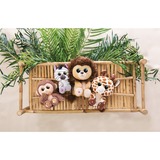 NICI Glubschis Schlenker Affe Hobson, Kuscheltier braun/beige,  Safari, 15 cm