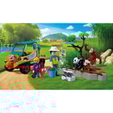 PLAYMOBIL 72072 Animals & Friends Zoo: Tierpflegermobil, Konstruktionsspielzeug 