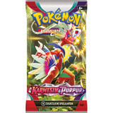  Pokémon-TCG: Karmesin & Purpur - Boosterpack, Sammelkarten 