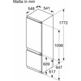 Siemens KI87VVFE1 iQ300, Kühl-/Gefrierkombination 