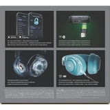 SteelSeries Arctis Nova 3X Wireless Aqua, Gaming-Headset hellblau, Für Xbox, Bluetooth, WiFi, Mobile App Control