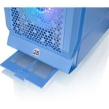 Thermaltake Ceres 330 TG ARGB , Tower-Gehäuse hellblau, Tempered Glass