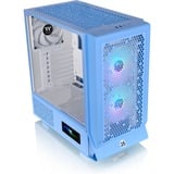 Thermaltake Ceres 330 TG ARGB , Tower-Gehäuse hellblau, Tempered Glass