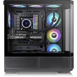 Thermaltake View 370 TG ARGB Black, Tower-Gehäuse schwarz, Tempered Glass x 3
