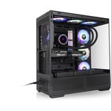Thermaltake View 370 TG ARGB, Tower-Gehäuse schwarz, Tempered Glass x 3