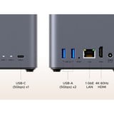 UGREEN DH2300 + 2x 6 TB Seagate IronWolf HDD Bundle, NAS schwarz