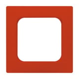 0 Abdeckrahmen, Abdeckung rot, Retail