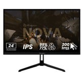 Arozzi Nova 24T1K200, Gaming-Monitor 61 cm (23.8 Zoll), schwarz, FullHD, IPS, HDMI, DP, Adaptive-Sync, HDR, 200Hz Panel