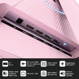 Arozzi Nova 27T2K180, Gaming-Monitor 68.6 cm (27 Zoll), pink, QHD, IPS, HDMI, DP, Lautsprecher, 180Hz Panel