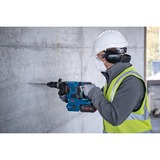 Bosch Akku-Bohrhammer GBH 18V-28 CF Professional, mit GDE 18V-16 blau/schwarz, 2x Akku ProCORE18V 8,0Ah, Bluetooth, in L-BOXX