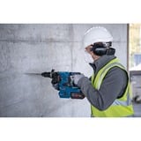 Bosch Professional Akku-Bohrhammer GBH 18V-28 CF Professional, mit GDE 18V-16 blau/schwarz, 2x Akku ProCORE18V 8,0Ah, Bluetooth, in L-BOXX