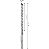 Bosch Professional EXPERT Hammerbohrer SDS-plus-7X, Ø 8mm, 50 Stück Arbeitslänge 100mm