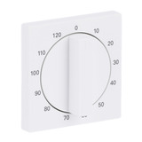 Busch-Jaeger Zentralscheibe stud-ws/mt, Rahmen weiß, Retail