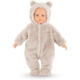 Corolle Mon Grand Poupon Kuschelanzug Teddy 42 cm, Puppenzubehör 