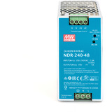 Digitus Industrielles Netzteil, 48V DC, 240 Watt silber/blau, zur Hutschienenmontage