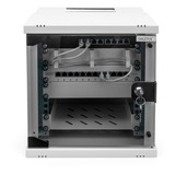 Digitus Wandgehäuse SOHO PRO - 254 mm (10") - 325x315x300 mm, IT-Schrank hellgrau, 6 Höheneinheiten
