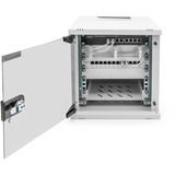 Digitus Wandgehäuse SOHO PRO - 254 mm (10") - 325x315x300 mm, IT-Schrank hellgrau, 6 Höheneinheiten