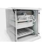 Digitus Wandgehäuse SOHO PRO - 254 mm (10") - 325x315x300 mm, IT-Schrank hellgrau, 6 Höheneinheiten