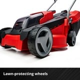 EINHELL Akku-Rasenmäher GE-CM 18/30 Li rot/schwarz, Li-Ionen Akku 3,0Ah