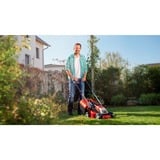 EINHELL Akku-Rasenmäher GE-CM 18/30 Li rot/schwarz, Li-Ionen Akku 3,0Ah