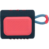 JBL Go 3, Lautsprecher blau/pink, Bluetooth, USB-C
