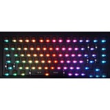 Keychron Q1 Barebone ISO Knob, Gaming-Tastatur blau, Hot-Swap, Aluminiumrahmen, RGB