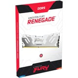 Kingston FURY DIMM 16 GB DDR5-7200  , Arbeitsspeicher weiß, KF572C38RW-16, Renegade, INTEL XMP