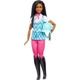 Mattel Barbie Mysteries: Das geheimnisvolle Pferdeabenteuer Barbie Brooklyn, Puppe mit Reitkleidung und Zubehör