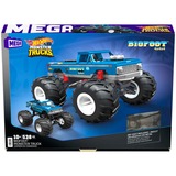 Mega Construx Hot Wheels Collector Bigfoot Monster Truck Auto, Konstruktionsspielzeug Maßstab 1:18