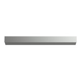 Merten Decor-Rahmen vierfach mit Montagerichtung horizontal und vertikal, Kunststoff, matt, Schutzart IP20 edelstahl, Retail